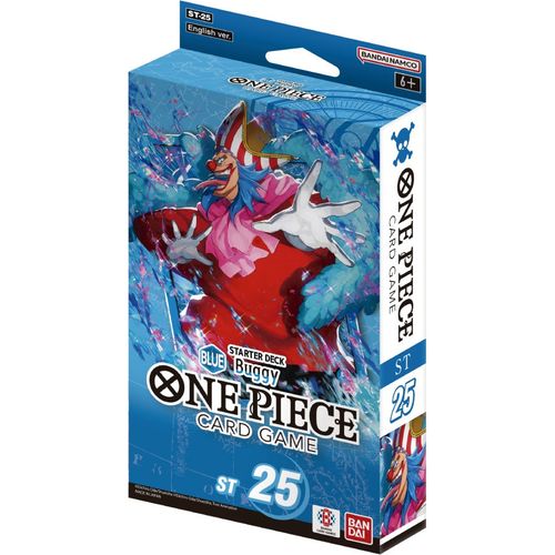 One Piece Card Game: Starter Deck – (Blue) Buggy [ST - 25] - PokéBox Australia