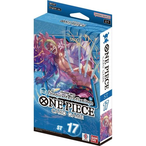 One Piece Card Game: Starter Deck - (Blue) Donquixote Doflamingo [ST - 17] - PokéBox Australia