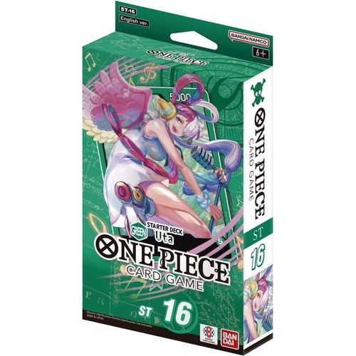 One Piece Card Game: Starter Deck - (Green) Uta [ST - 16] - PokéBox Australia