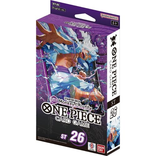 One Piece Card Game: Starter Deck – (Purple/Black) Monkey.D.Luffy [ST - 26] - PokéBox Australia