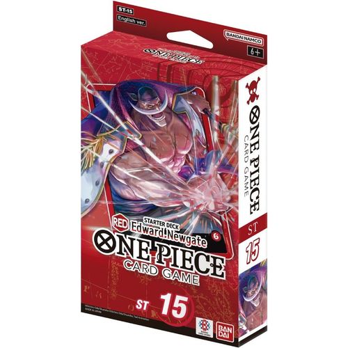 One Piece Card Game: Starter Deck - (Red) Edward Newgate [ST - 15] - PokéBox Australia