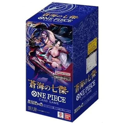 One Piece Card Game - The Azure Sea's Seven OP - 14 Booster Box [Japanese] - PokéBox Australia