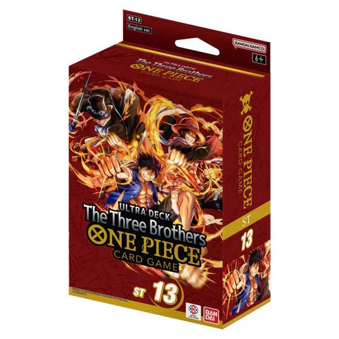 One Piece Card Game - The Three Brothers Ultra Starter Deck [ST - 13] - PokéBox Australia