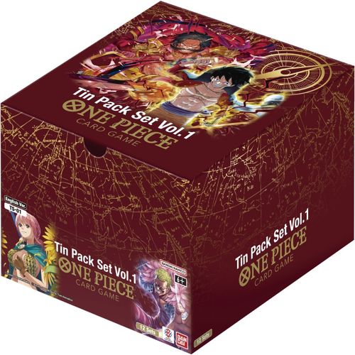 One Piece Card Game - Tin Pack Set – Vol. 1 [TS - 01] x12 (Sealed Display) - PokéBox Australia