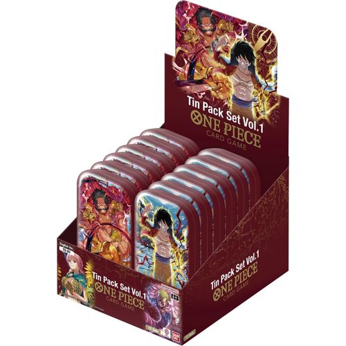 One Piece Card Game - Tin Pack – Vol. 1 [TS - 01] (Assorted) - PokéBox Australia