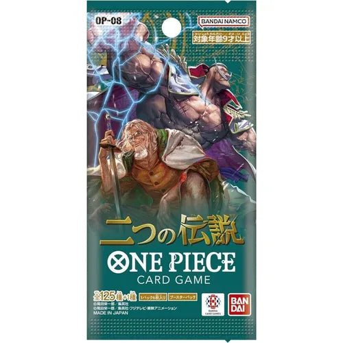 One Piece Card Game - Two Legends OP - 08 Booster Pack [Japanese] - PokéBox Australia