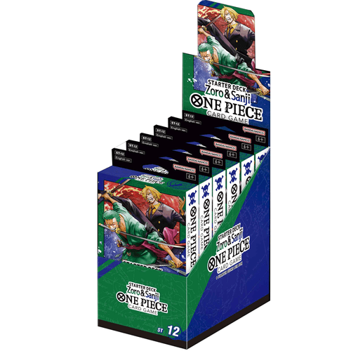 One Piece Card Game - Zoro and Sanji Starter Deck [ST - 12] - PokéBox Australia
