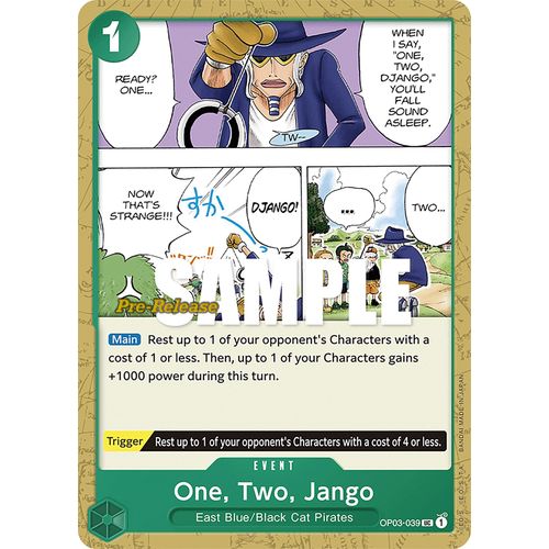 One, Two, Jango (OP03 - 039) [Pillars of Strength Pre - Release Cards] - PokéBox Australia