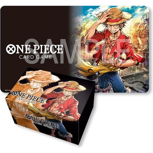 One Piece Card Game - Playmat and Storage Box Set Monkey.D.Luffy - PokéBox Australia