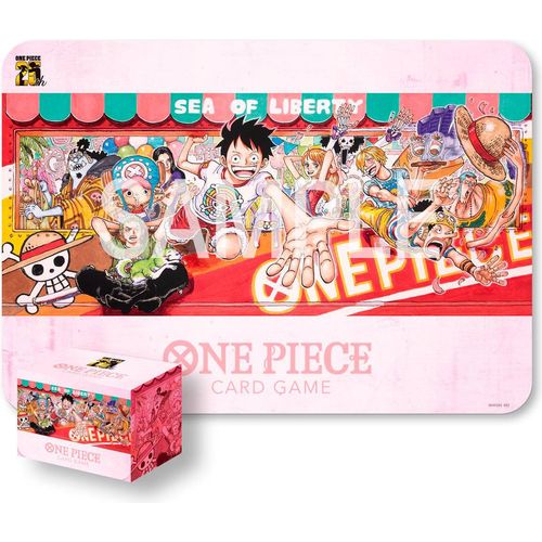 One Piece Card Game - Playmat and Card Case Set 25th Edition - PokéBox Australia