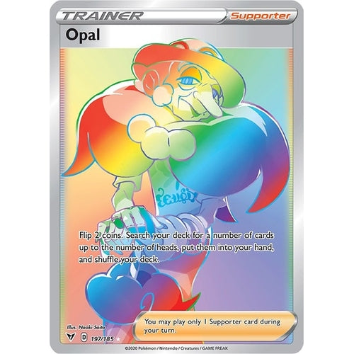 Opal (Secret) (197/185) (SWSH04: Vivid Voltage) - PokéBox Australia