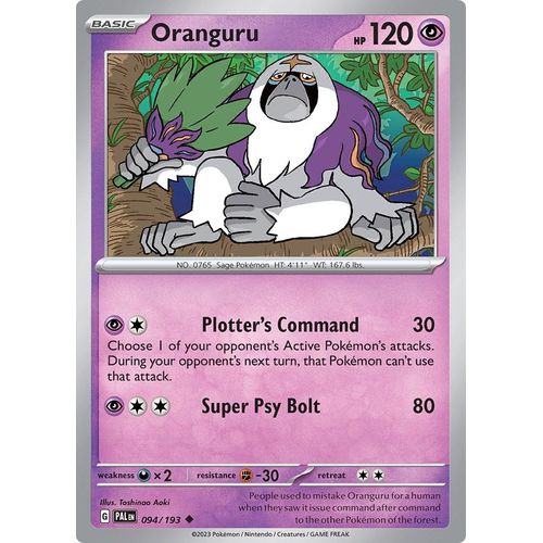 Oranguru (094/193) [SV02: Paldea Evolved] - PokéBox Australia