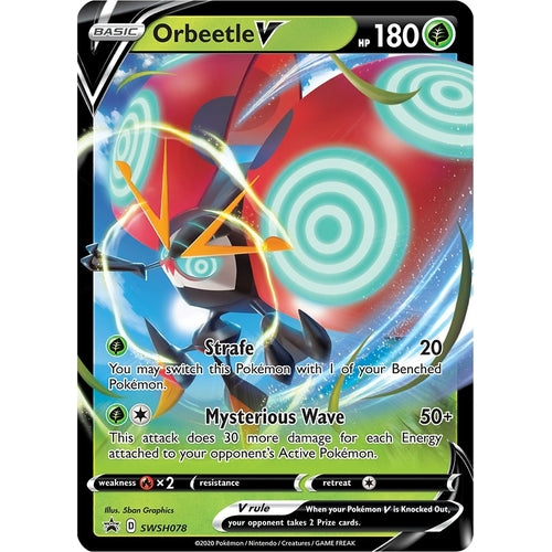 Orbeetle V - SWSH078 (SWSH078) (SWSH: Sword & Shield Promo Cards) - PokéBox Australia