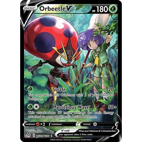Orbeetle V (TG12/TG30) (SWSH11: Lost Origin Trainer Gallery) - PokéBox Australia