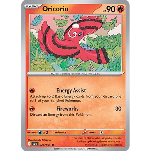 Oricorio (026/191) [SV08: Surging Sparks] - PokéBox Australia