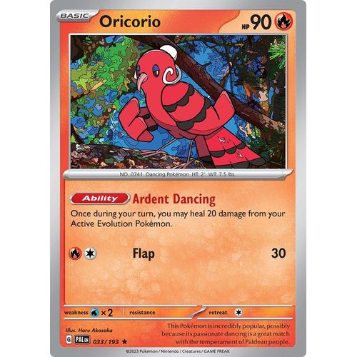 Oricorio (033/193) [SV02: Paldea Evolved] - PokéBox Australia