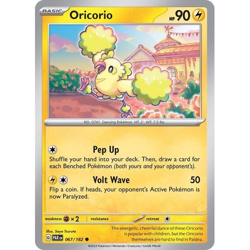 Oricorio (067/182) [SV04: Paradox Rift] - PokéBox Australia