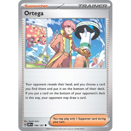 Ortega (190/197) [SV03: Obsidian Flames] - PokéBox Australia