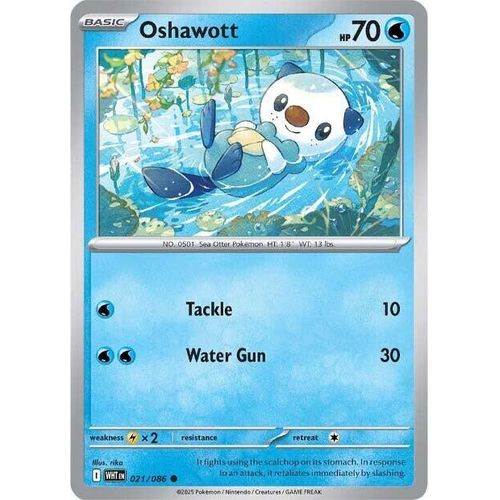 Oshawott (021/086) (SV: White Flare) - PokéBox Australia