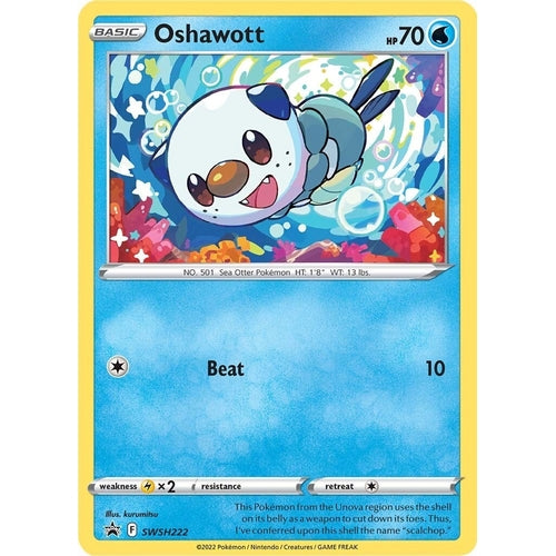 Oshawott - SWSH222 (SWSH222) (SWSH: Sword & Shield Promo Cards) - PokéBox Australia