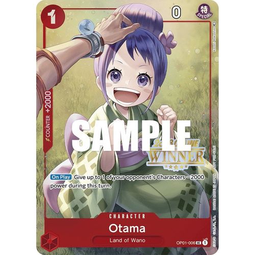 Otama (Online Regional 2023) [Winner] (OP01 - 006) [One Piece Promotion Cards] - PokéBox Australia