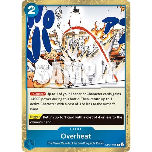 Overheat (OP01 - 086) [Romance Dawn] - PokéBox Australia