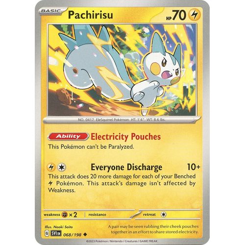 Pachirisu (068/198) [SV01: Scarlet & Violet Base Set] - PokéBox Australia