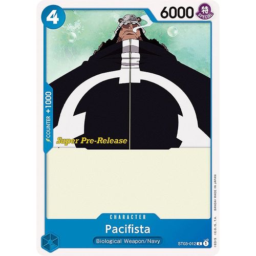 Pacifista (ST03 - 012) [Super Pre - Release Starter Deck 3: The Seven Warlords of the Sea] - PokéBox Australia