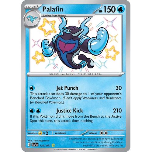 Palafin (124/091) [SV: Paldean Fates] - PokéBox Australia