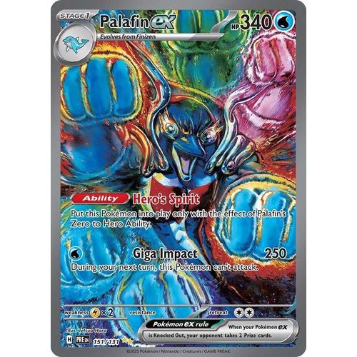 Palafin ex (151/131) [SV: Prismatic Evolutions] - PokéBox Australia