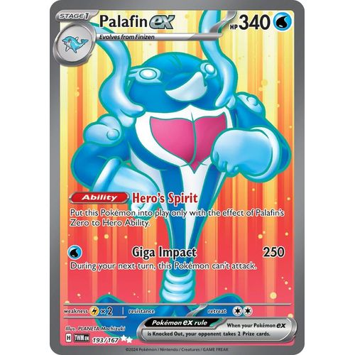Palafin ex (193/167) [SV06: Twilight Masquerade] - PokéBox Australia