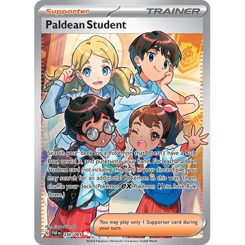 Paldean Student (230/091) [SV: Paldean Fates] - PokéBox Australia