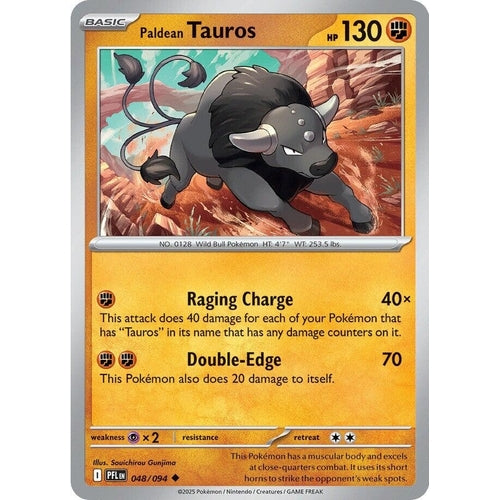Paldean Tauros (048/094) (ME02: Phantasmal Flames) - PokéBox Australia