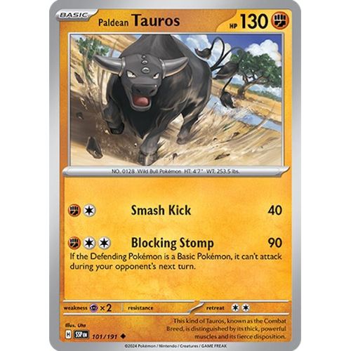 Paldean Tauros (101/191) [SV08: Surging Sparks] - PokéBox Australia