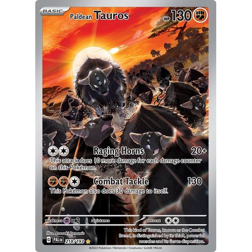 Paldean Tauros (218/193) [SV02: Paldea Evolved] - PokéBox Australia