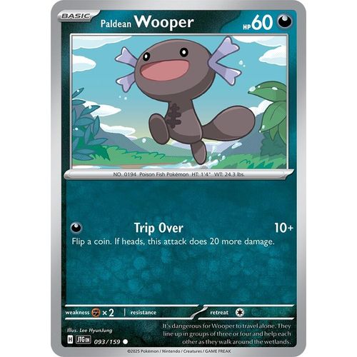 Paldean Wooper (093/159) (SV09: Journey Together) - PokéBox Australia