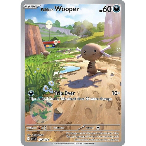 Paldean Wooper (102/094) (ME02: Phantasmal Flames) - PokéBox Australia