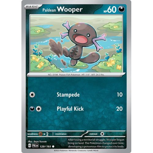 Paldean Wooper (129/193) [SV02: Paldea Evolved] - PokéBox Australia