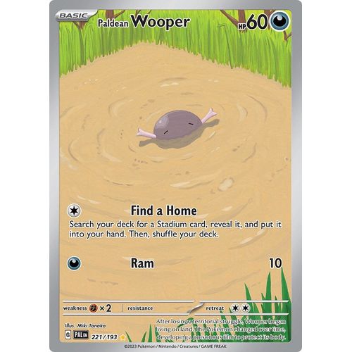 Paldean Wooper (221/193) [SV02: Paldea Evolved] - PokéBox Australia