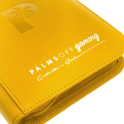 Palms Off Gaming - 4 Pocket Collectors Series Trading Card Binder (Yel Palms Off Gaming - 4 Pocket Collectors Series Trading Card Binder (Yel