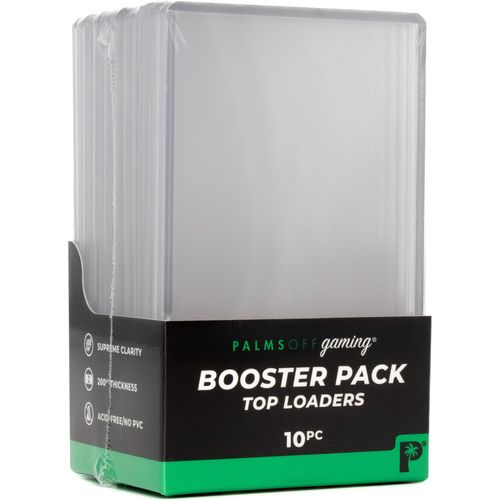 Palms Off Gaming - Booster Pack Top Loaders - 10pc Pack - PokéBox Australia