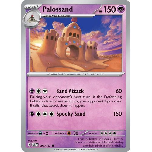 Palossand (092/167) [SV06: Twilight Masquerade] - PokéBox Australia