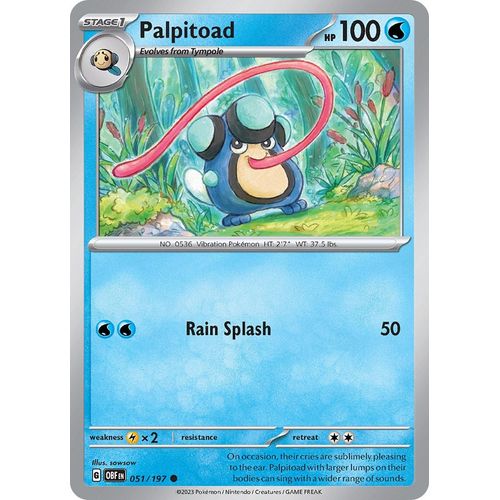 Palpitoad (051/197) [SV03: Obsidian Flames] - PokéBox Australia