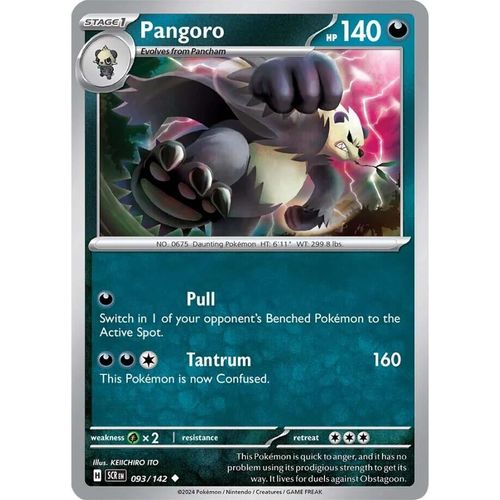 Pangoro (093/142) [SV07: Stellar Crown] - PokéBox Australia