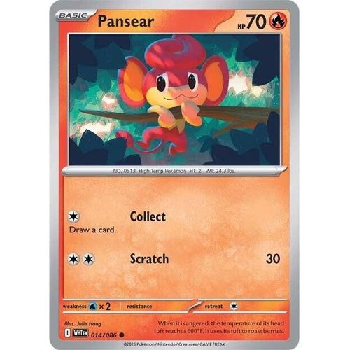 Pansear (014/086) (SV: White Flare) - PokéBox Australia
