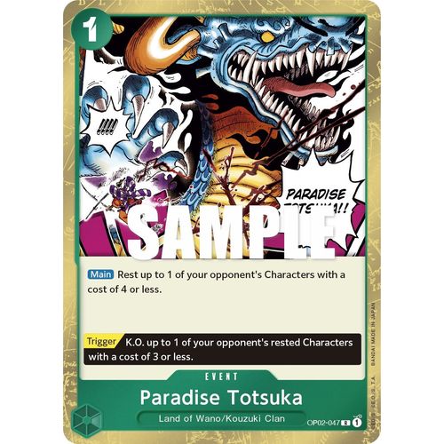 Paradise Totsuka (OP02 - 047) [Paramount War] - PokéBox Australia