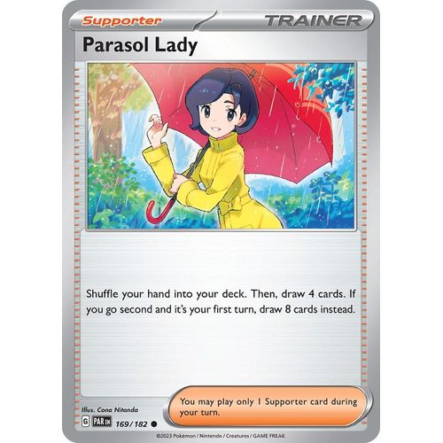 Parasol Lady (169/182) [SV04: Paradox Rift] - PokéBox Australia
