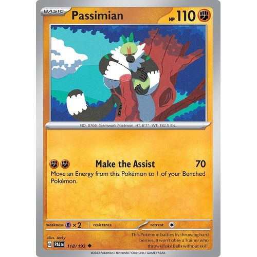 Passimian (118/193) [SV02: Paldea Evolved] - PokéBox Australia