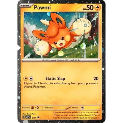 Pawmi - 040 (Cosmos Holo) (040) (SV: Scarlet & Violet Promo Cards) - PokéBox Australia
