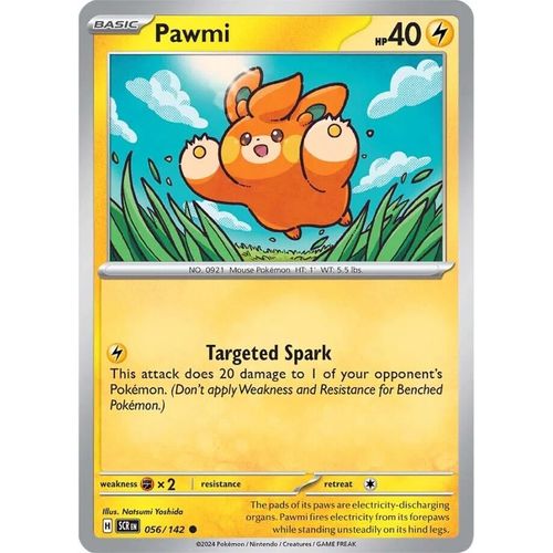 Pawmi (056/142) [SV07: Stellar Crown] - PokéBox Australia